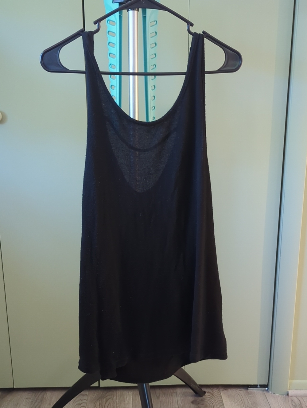 ZYIA Black Boyfriend Tank